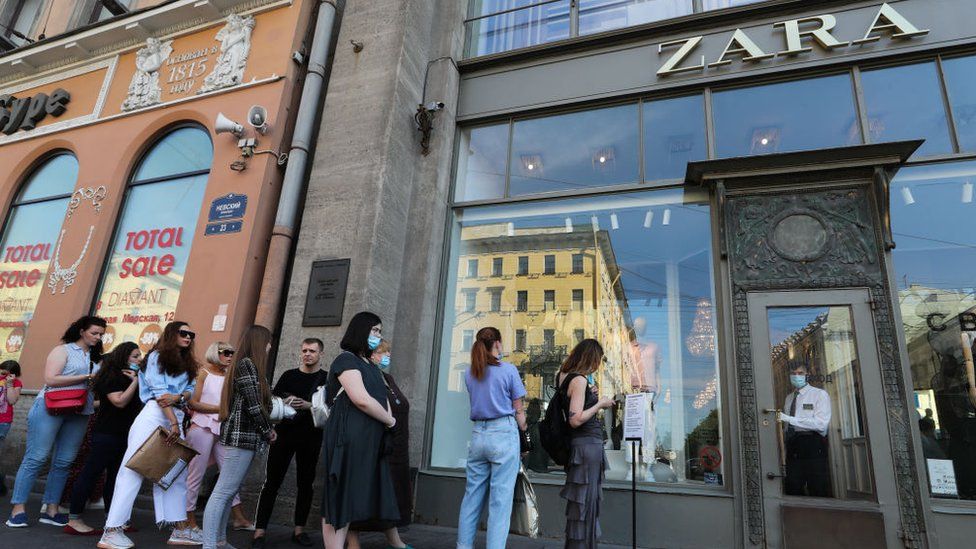 Zara, Paypal, and Samsung have ceased Russia 4