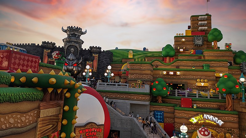 New Super Nintendo World Theme Park