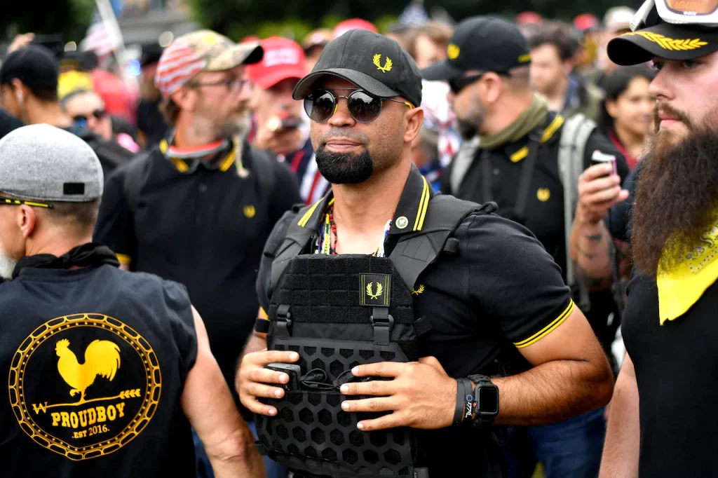 Proud Boys charged with plotting attack on U.S. Capitol