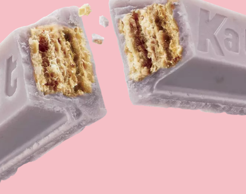 KitKat's blueberry Muffin Flavor