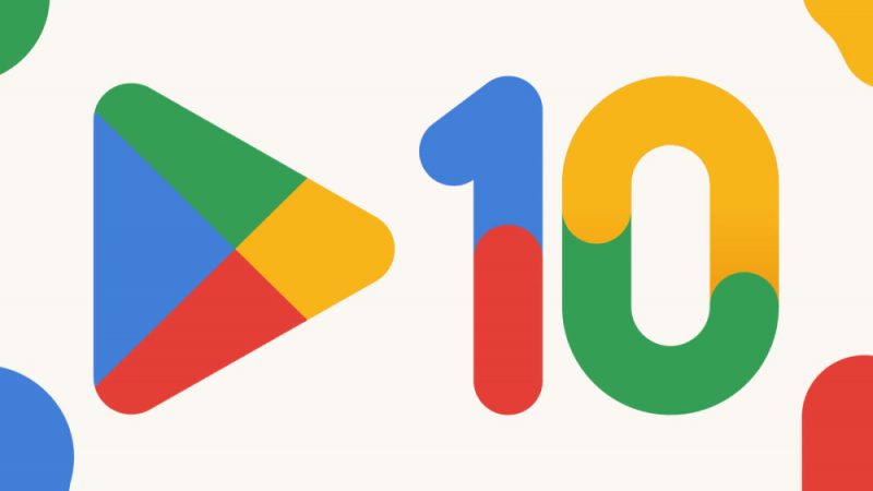 10-year anniversary Google