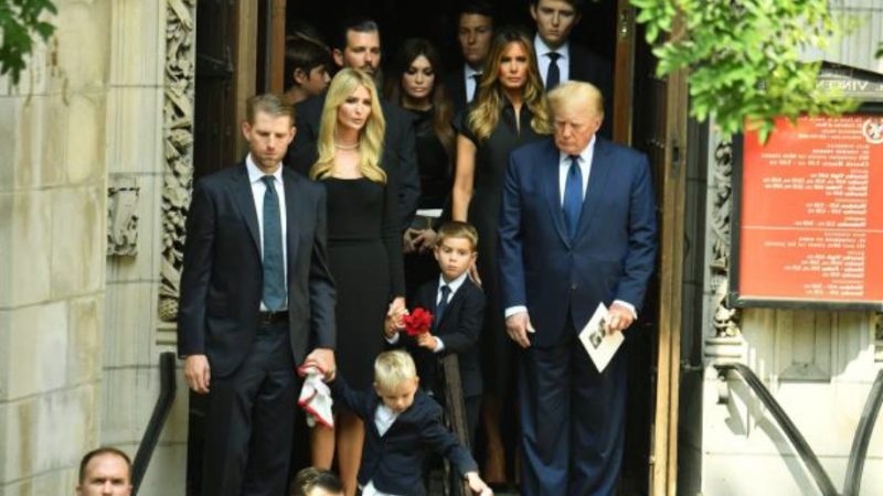 Ivana Trump's funeral