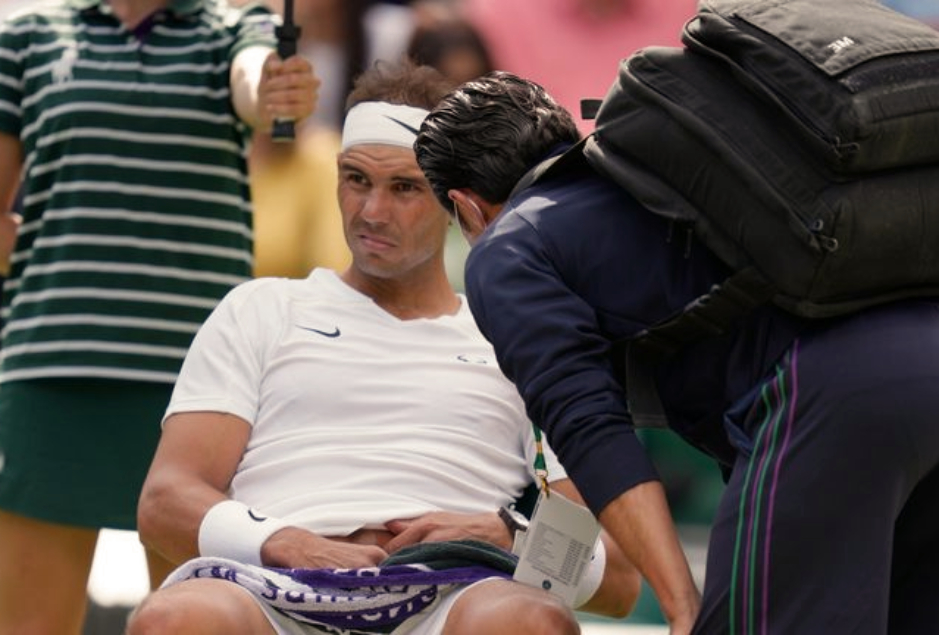 Rafael Nadal withdraws