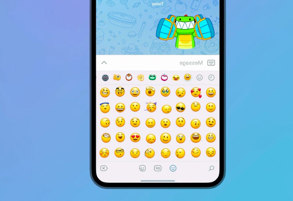 Telegram animated emoji