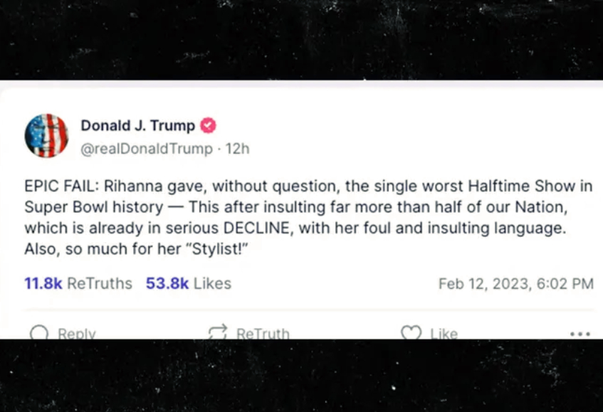 Trump Attacks Rihanna